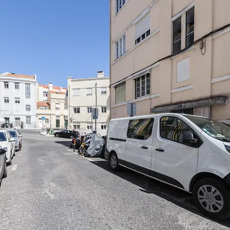 Flh Penha Franca Peaceful Flat דירה *